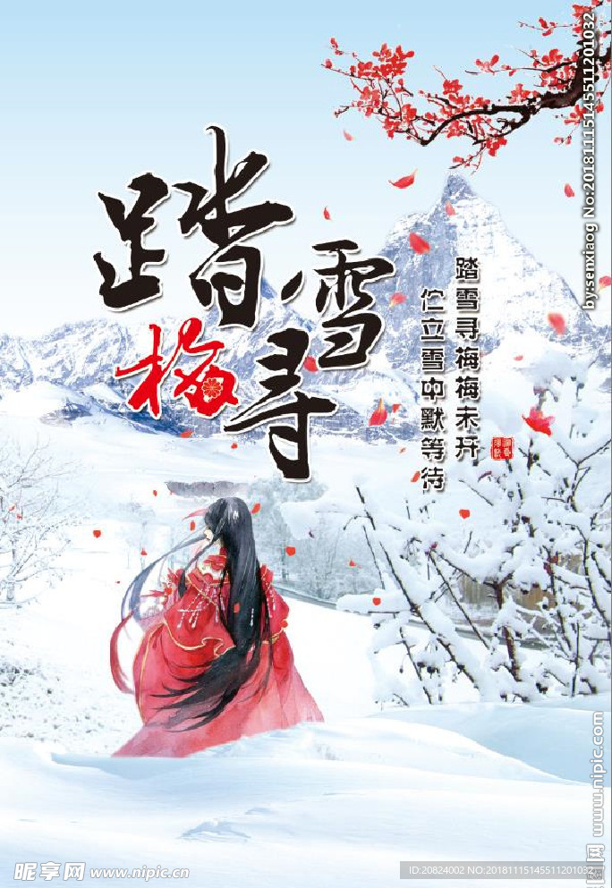 踏雪寻梅