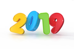 2019立体数字