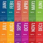 2019年台历