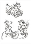 手绘线描小牛