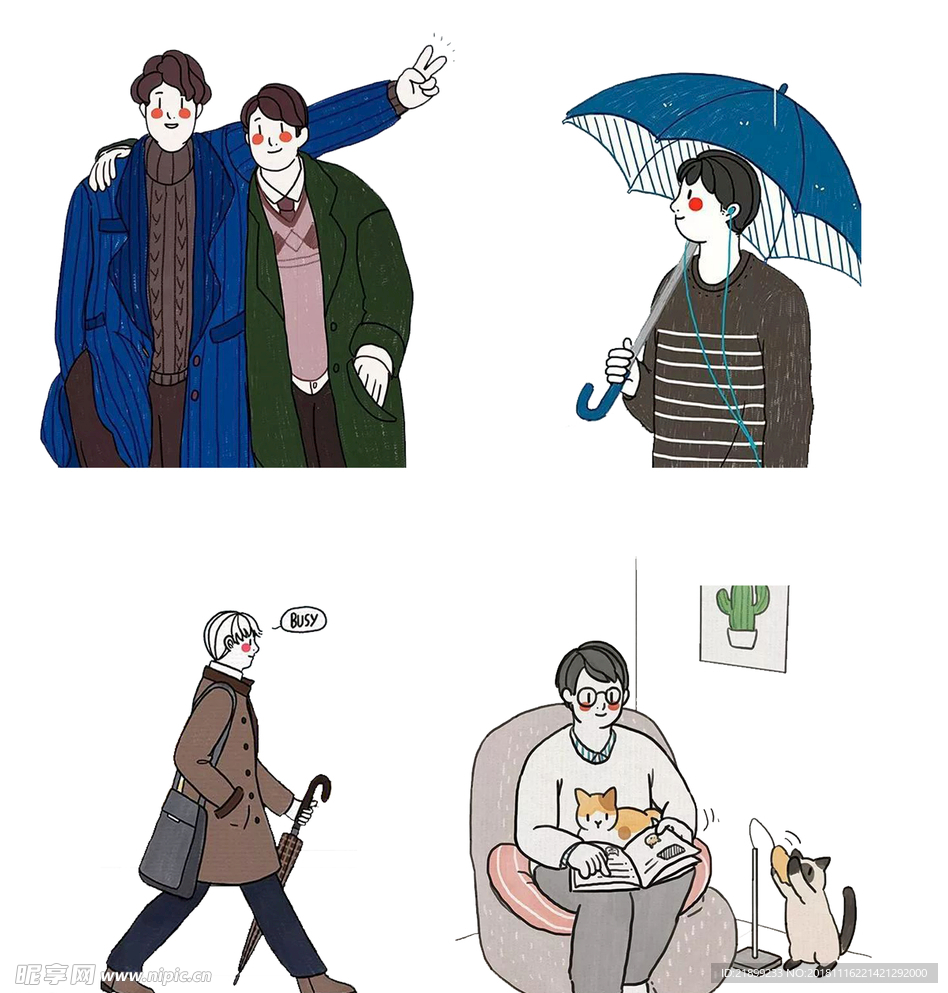 男孩
