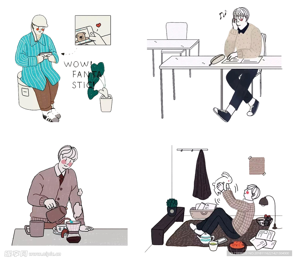 男孩