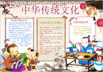 传统文化小报