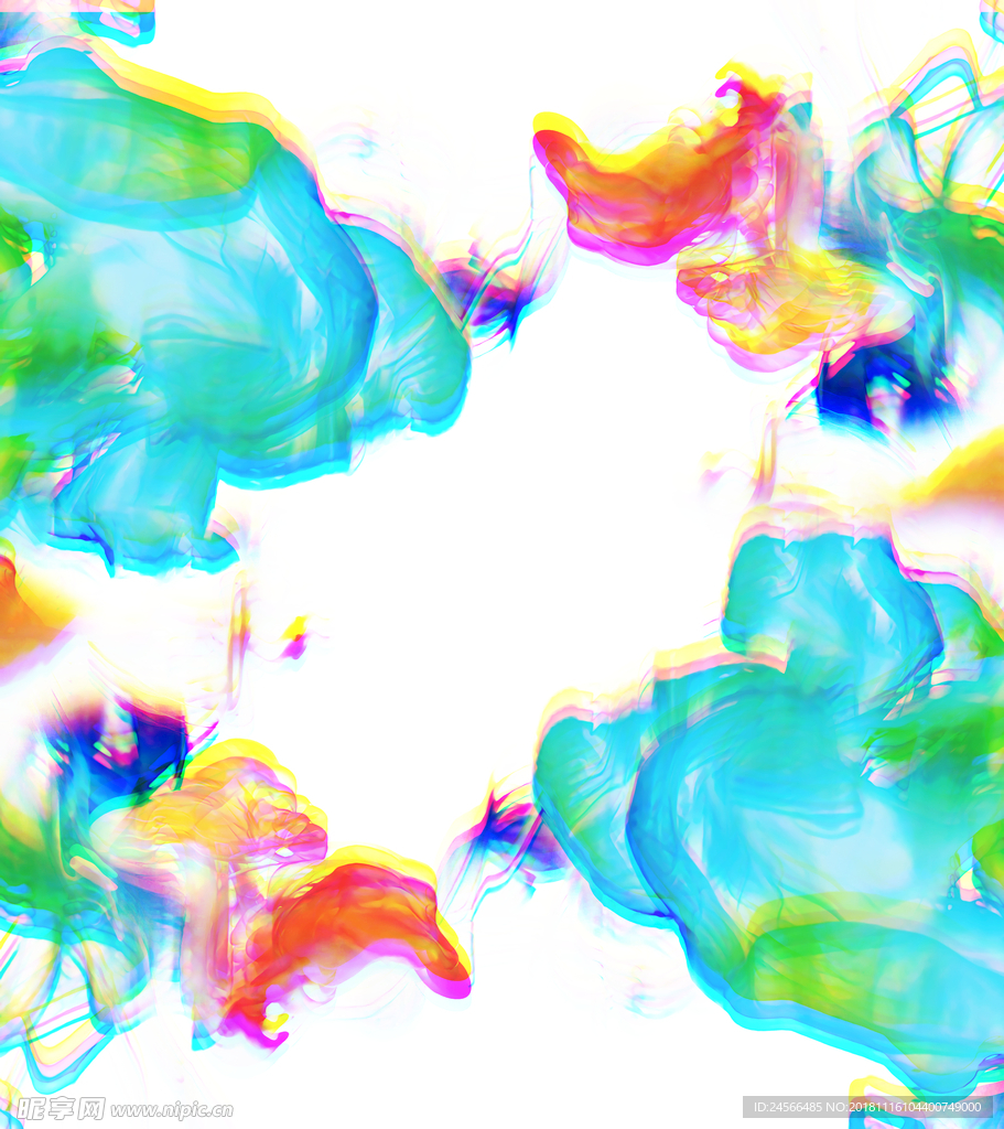 彩色烟雾