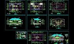 CAD自建房施工图别墅施工图