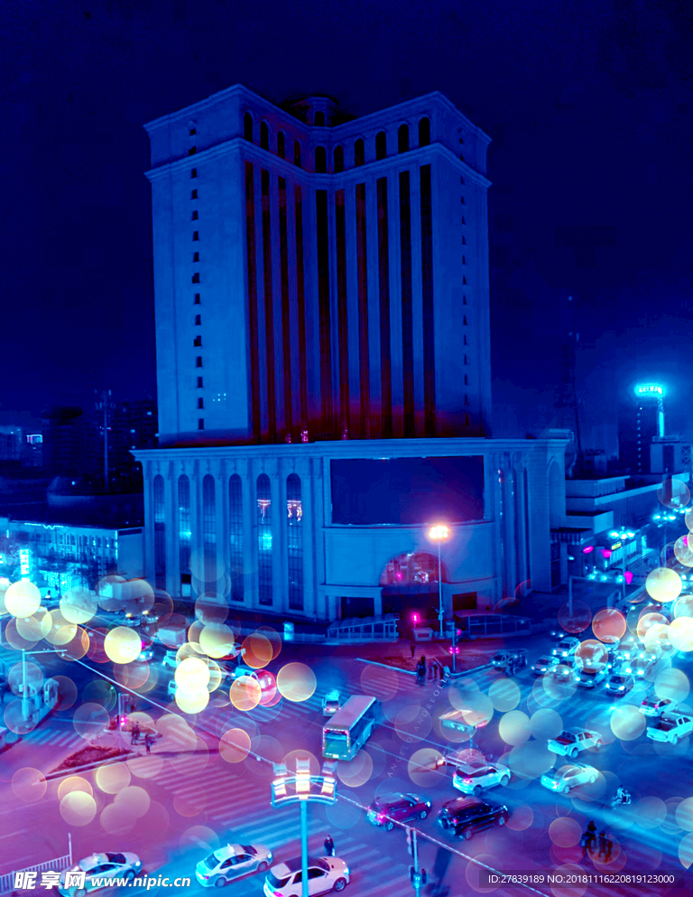 和田夜景调色