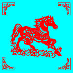 马剪纸