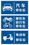 停车位指示牌