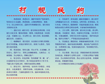 村规民约