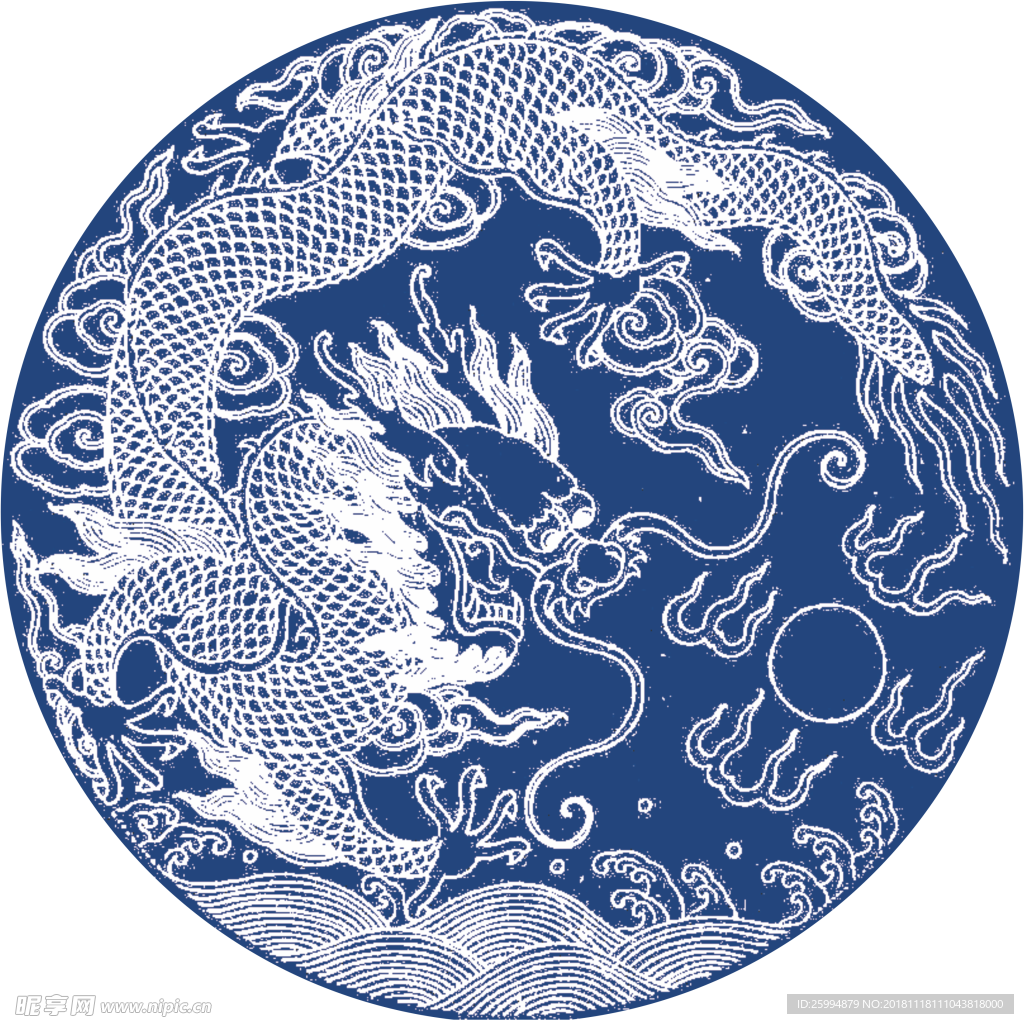 单龙海水深蓝