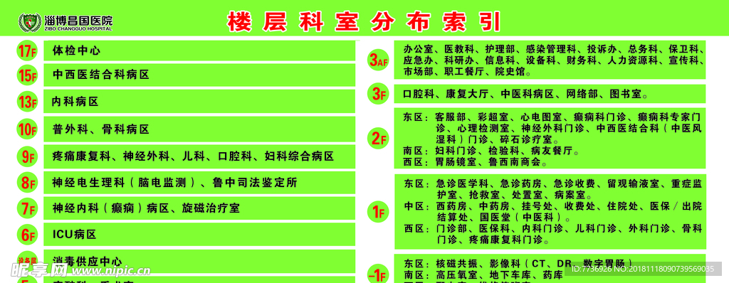 楼层分布 广告设计