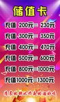 储值卡海报