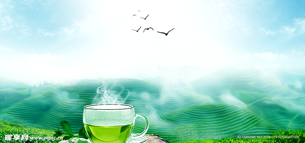 茶背景