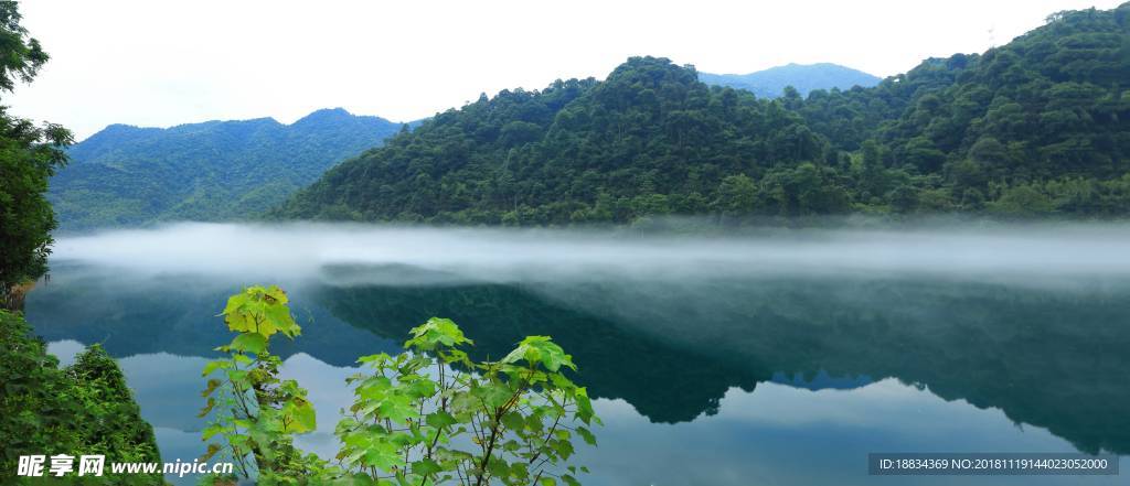 意境风景 湖