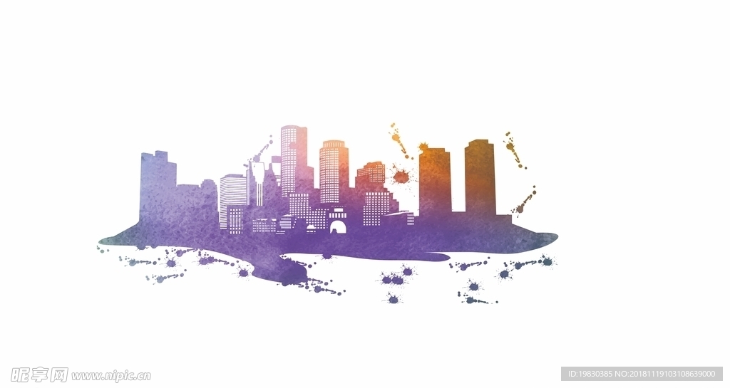 科技炫丽城市