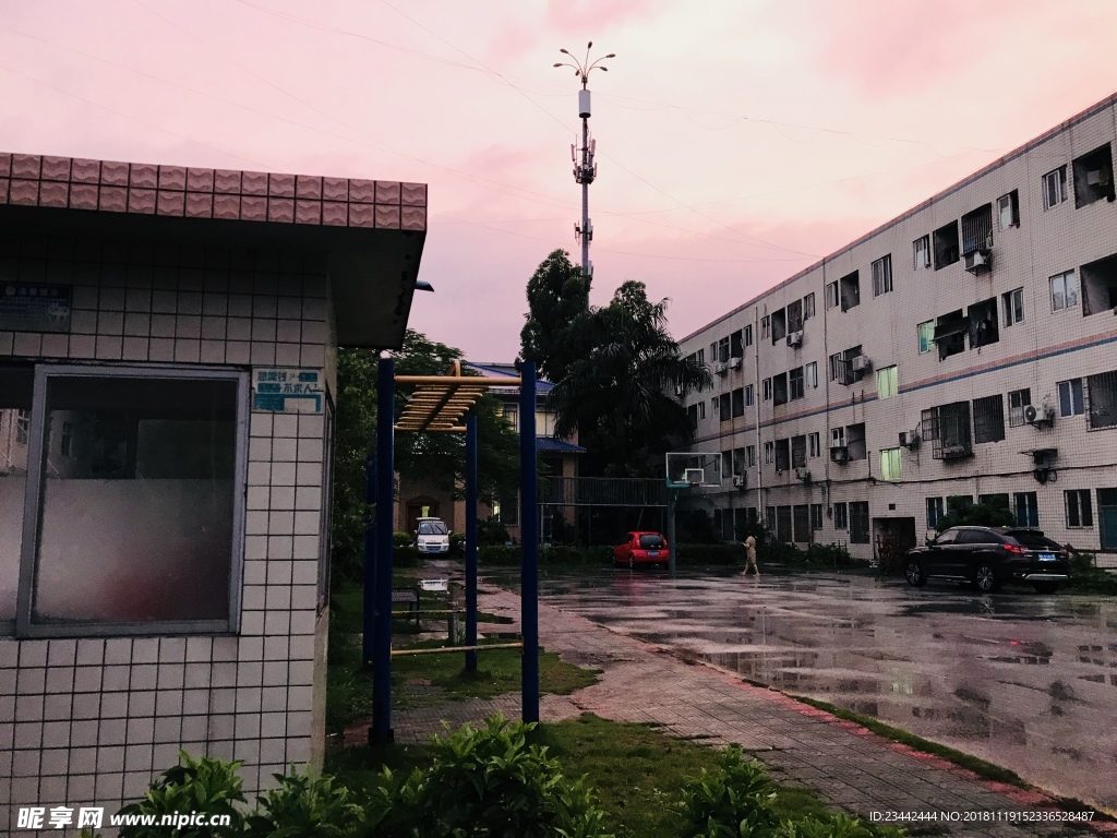 雨后风景