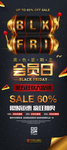 黑色星期五易拉宝