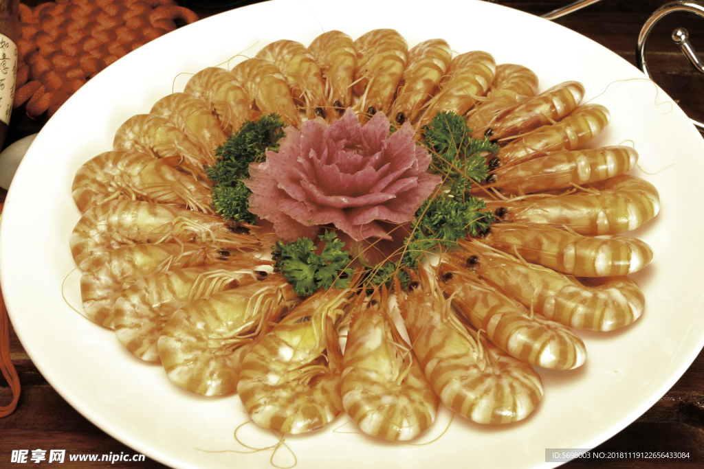 白灼明虾