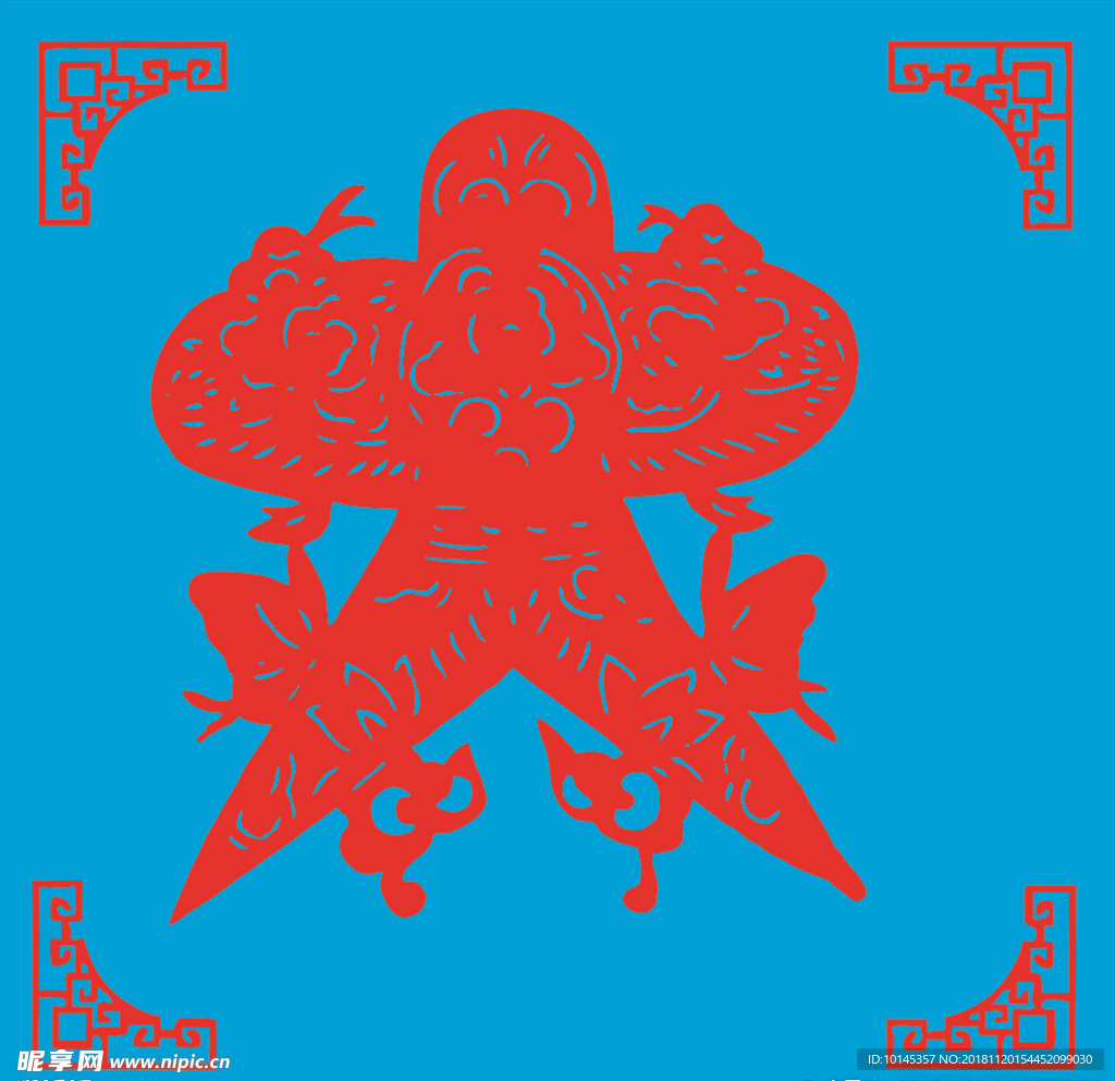 风筝剪纸