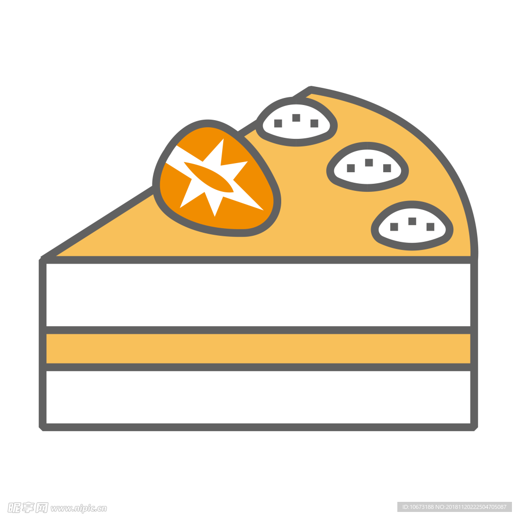 卡通蛋糕图片
