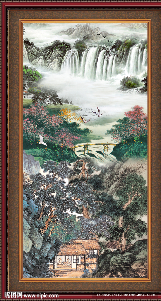 国画山水