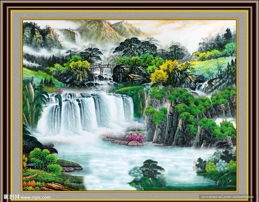国画山水