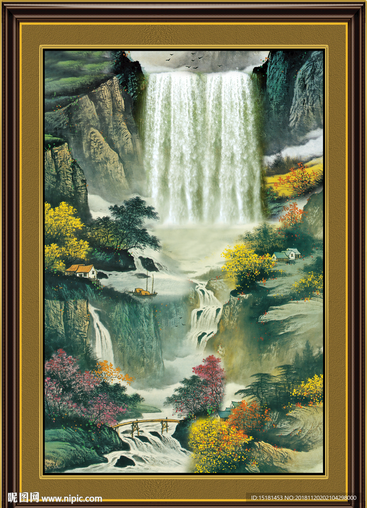 国画山水