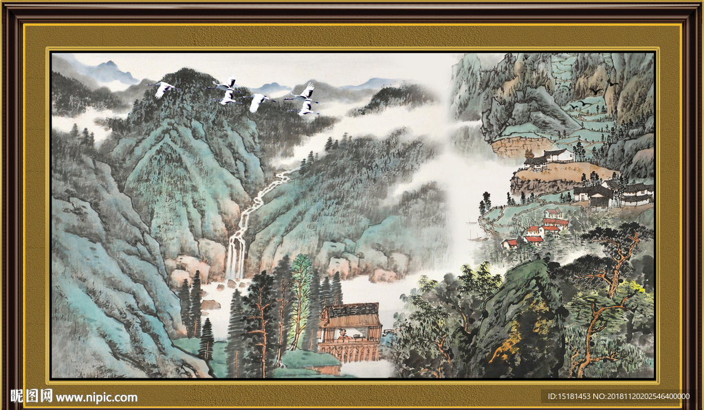 巨幅山水画 高清山水