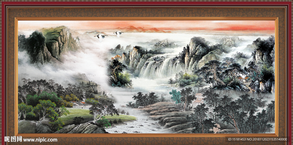 水墨 水墨画