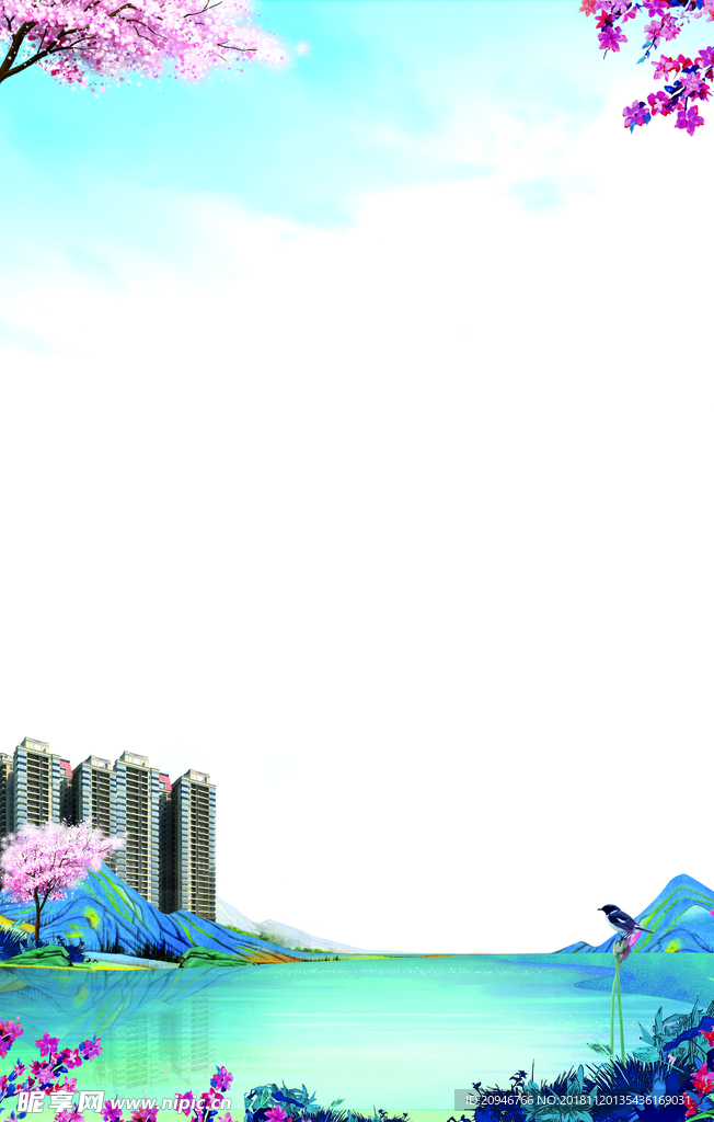 房地产背景