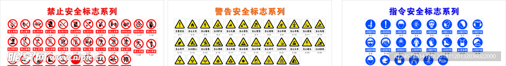 禁止 警告 指令安全系列