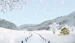 冬季小雪
