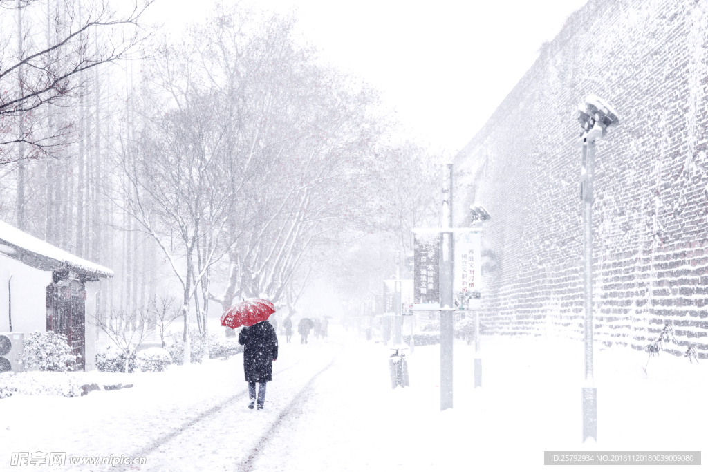 南京冬天的雪