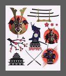 矢量日本武士
