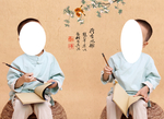 儿童相册模板 广告设计 写真