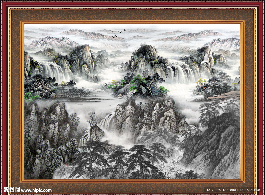 水墨国画