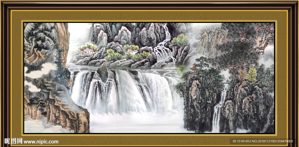 水墨 水墨画