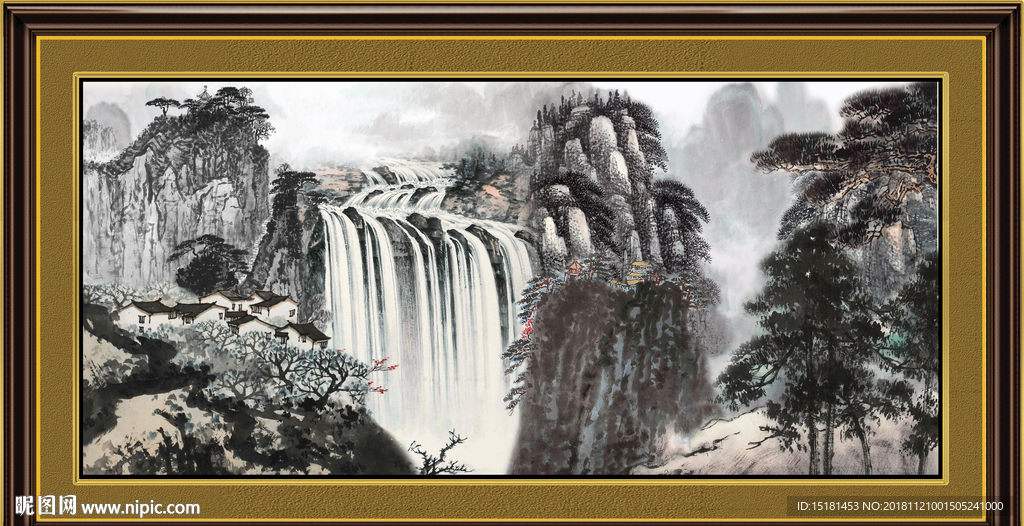 水墨 水墨画