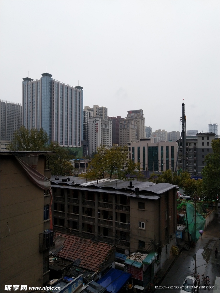 壮丽的城市风景