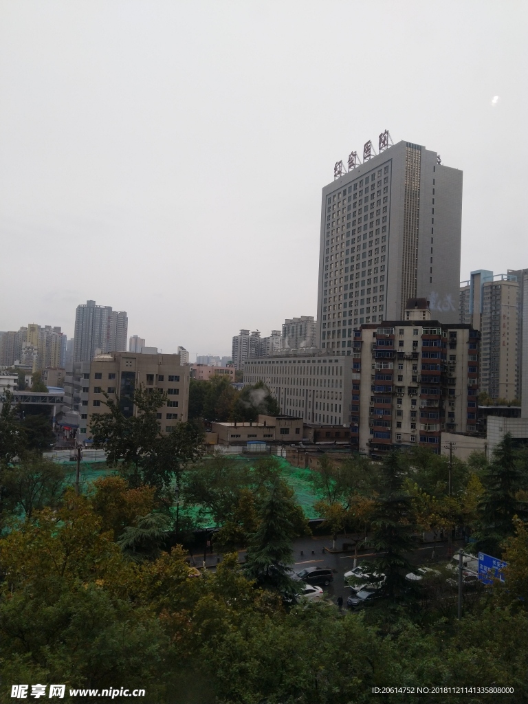壮丽的城市高楼