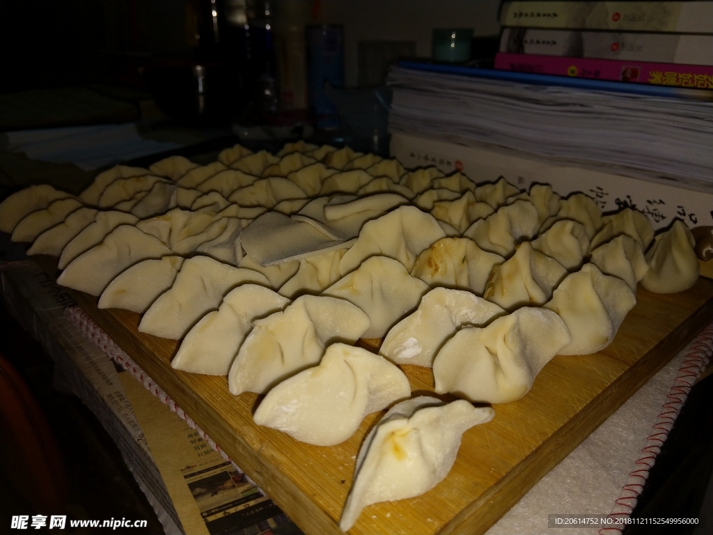 包好的饺子