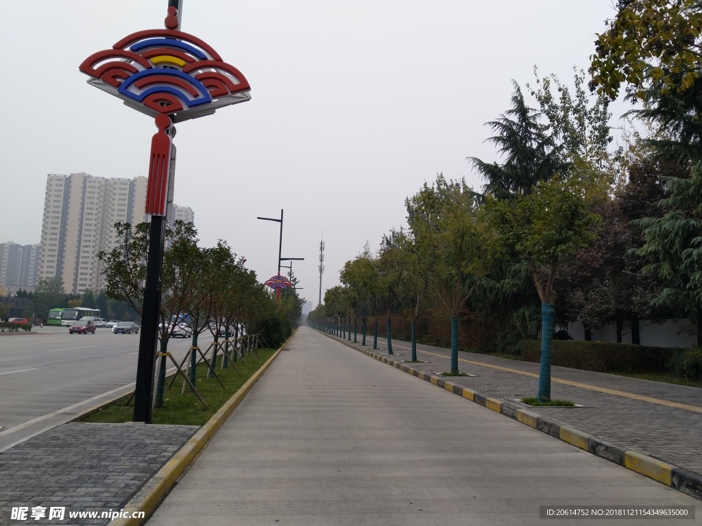 城市道路风景