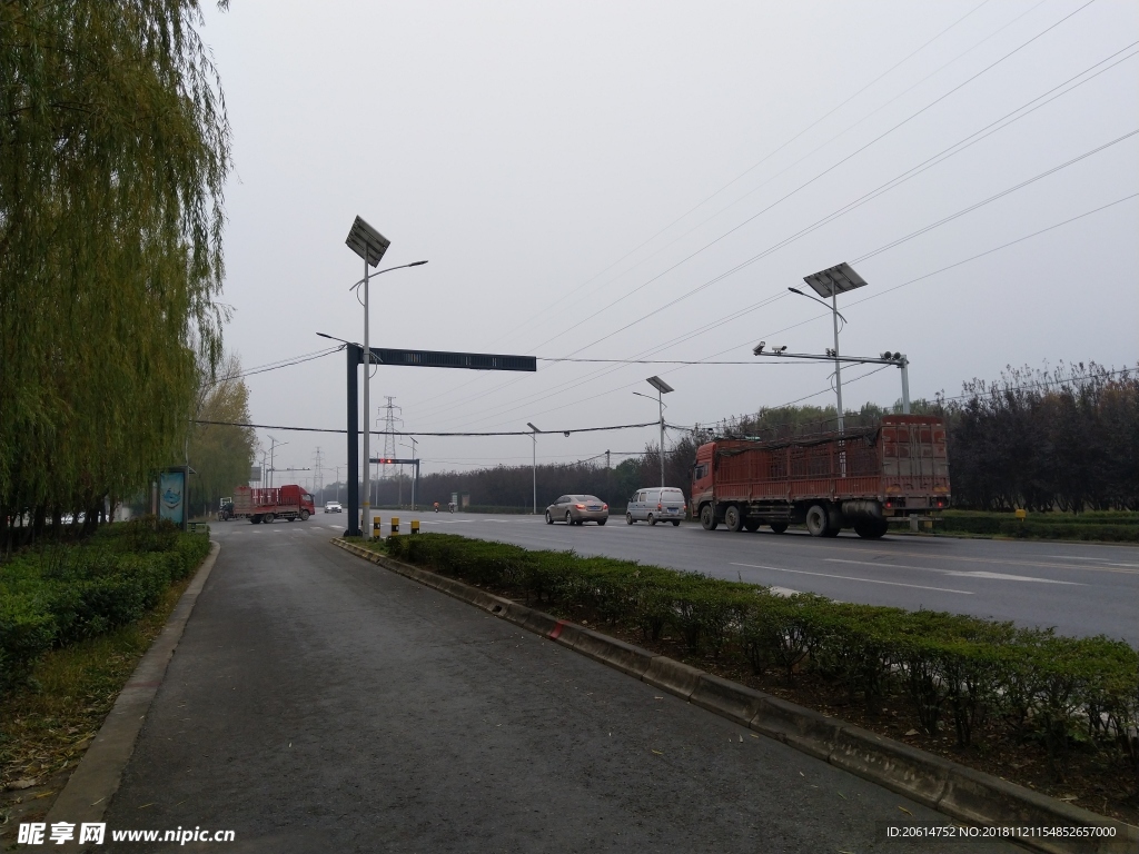城市道路风景