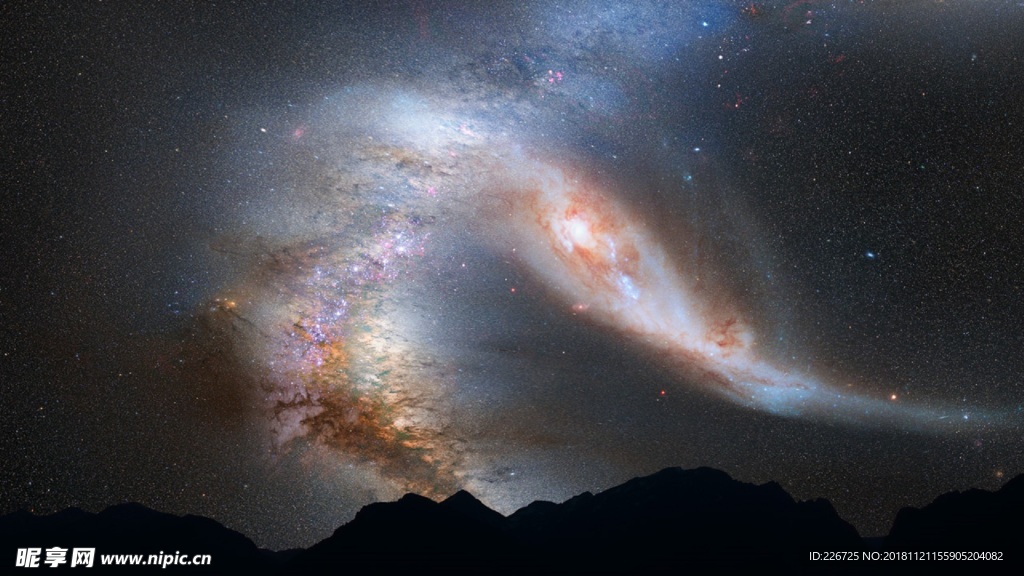 星空 星河 夜晚 宁静