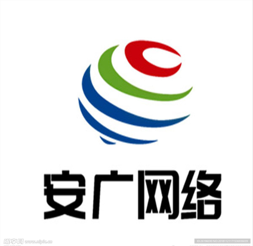 安广网络 logo 标志