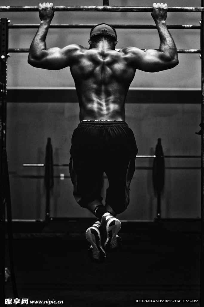 运动健身肌肉摄影图