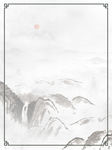 中国风展板