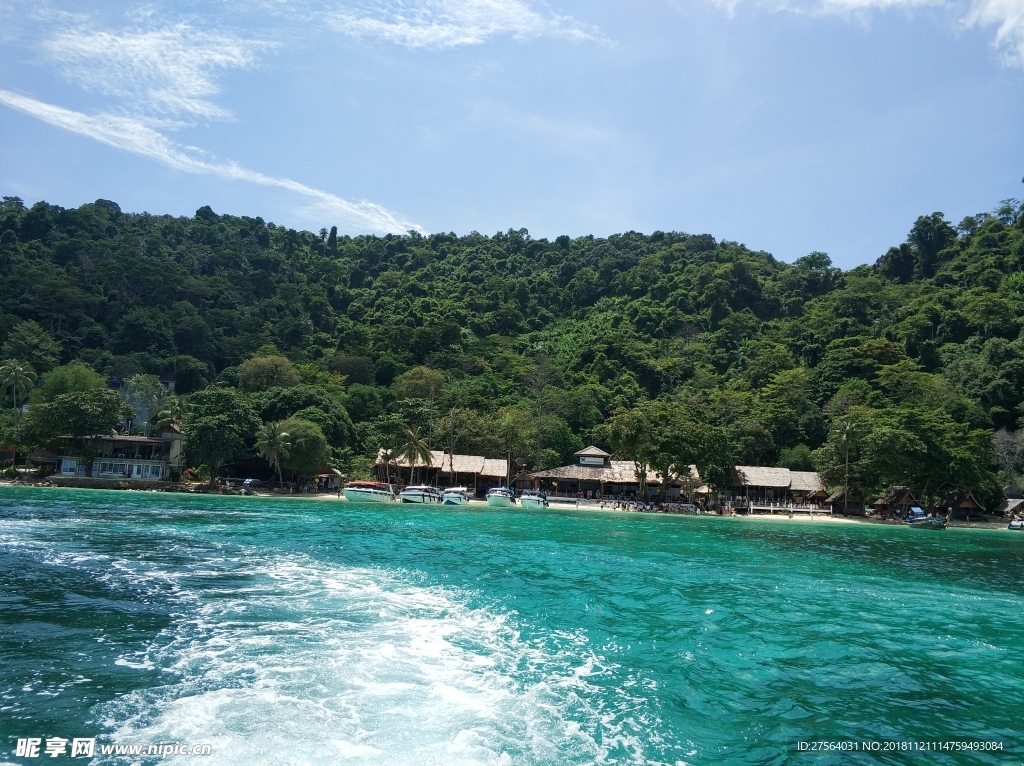 泰国普吉岛海岛海水海景