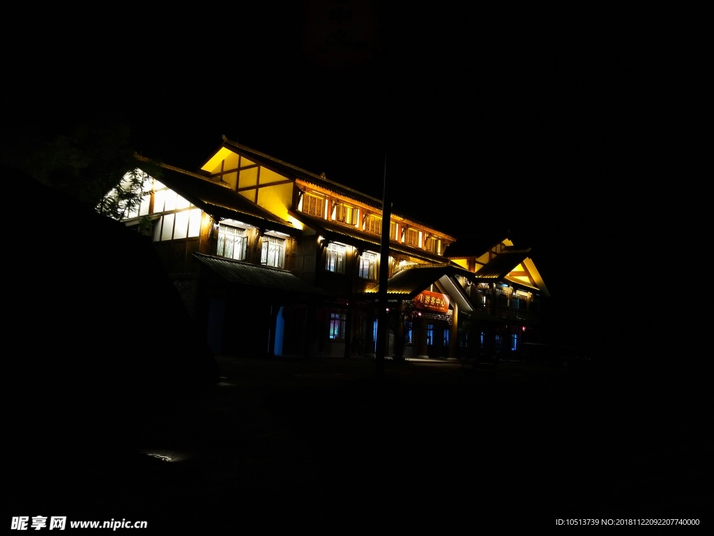 夜景古镇