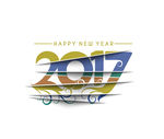 新年字体设计
